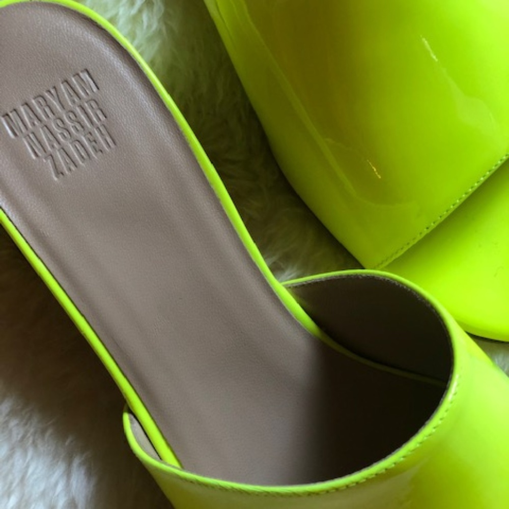 BRAND NEW Maryam Nassir Zadeh MNZ Sophie slides - Picture 5 of 8